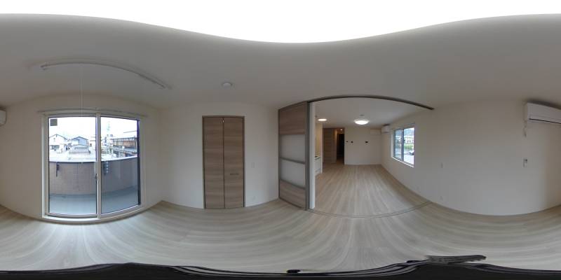 パノラマ画像洋室