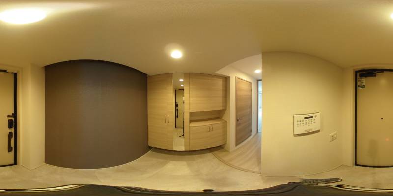 パノラマ画像玄関