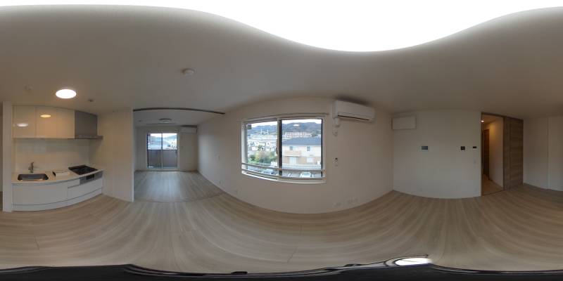 パノラマ画像リビング