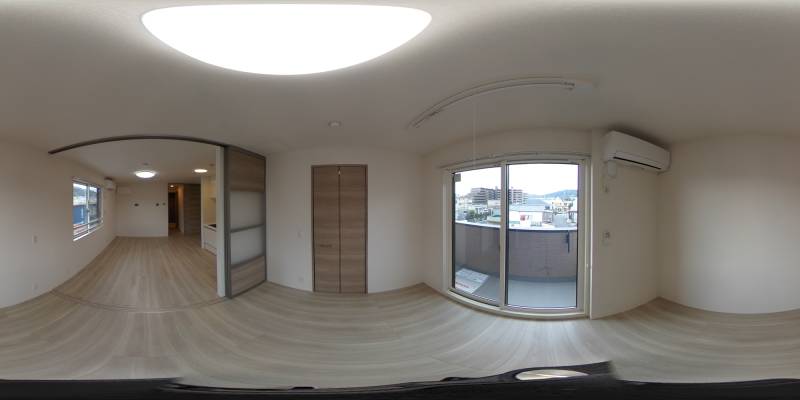 パノラマ画像洋室