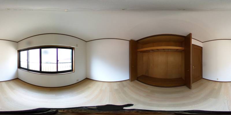 パノラマ画像洋室