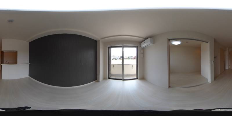 パノラマ画像リビング