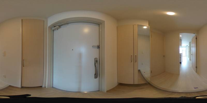 パノラマ画像玄関