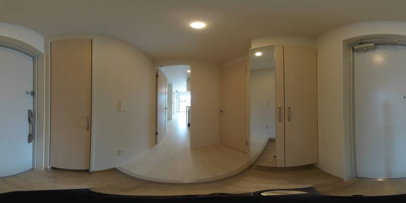 パノラマ画像玄関