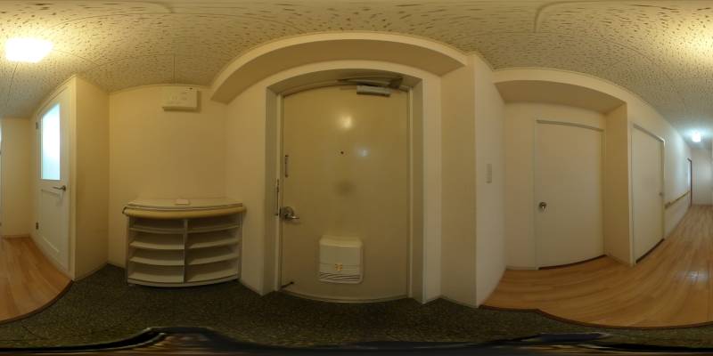 パノラマ画像玄関