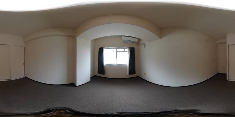 パノラマ画像洋室