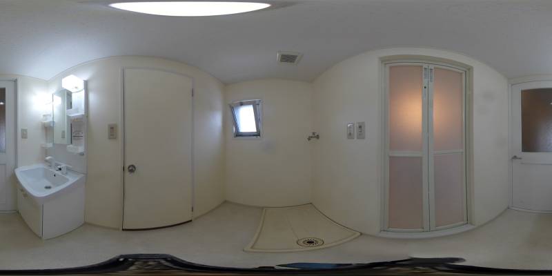 パノラマ画像洗面所