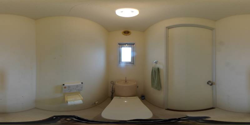 パノラマ画像トイレ