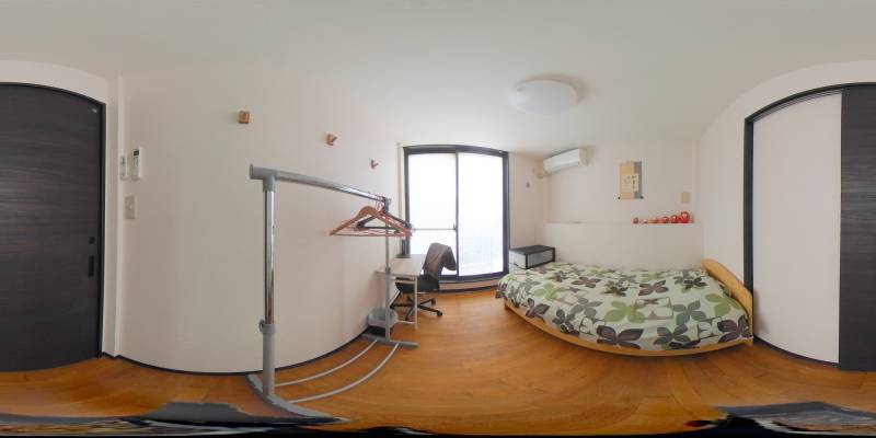 パノラマ画像洋室