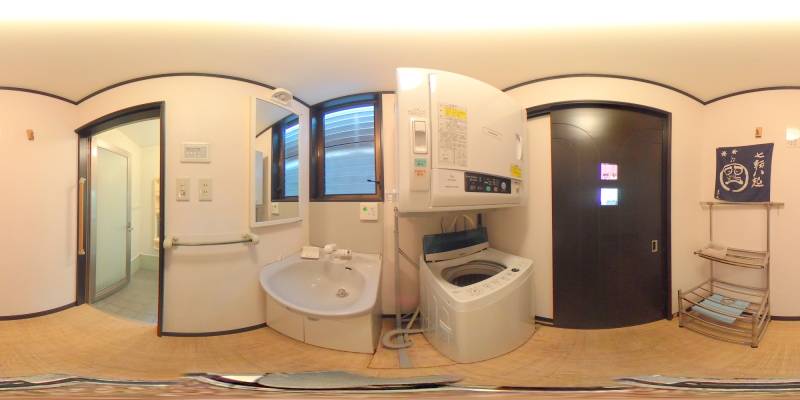 パノラマ画像洗面所