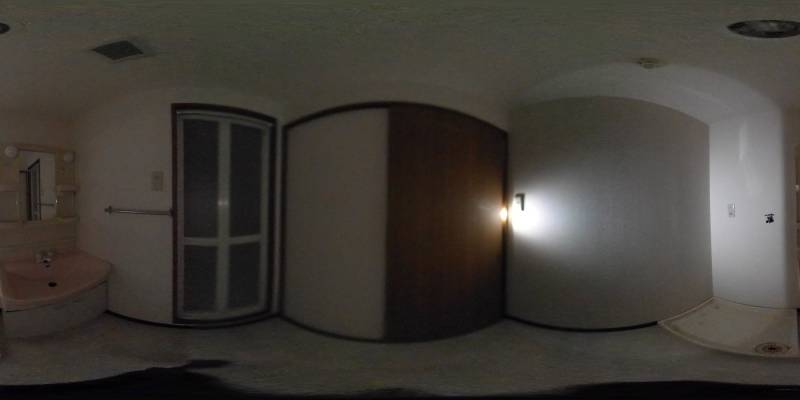 パノラマ画像洗面所