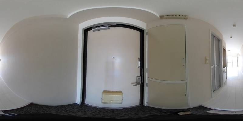 パノラマ画像玄関