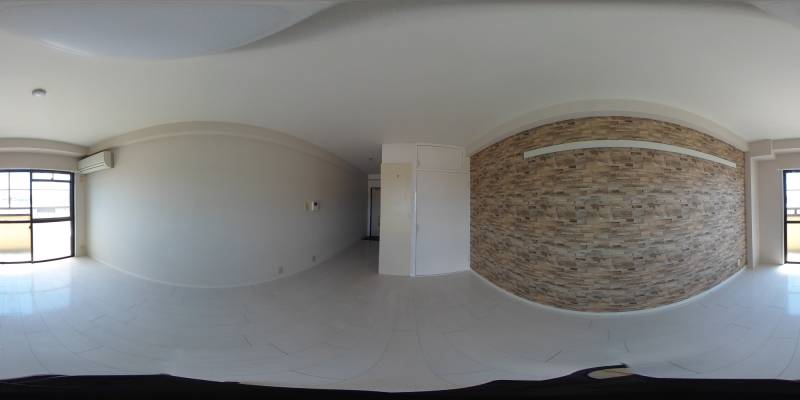 パノラマ画像洋室