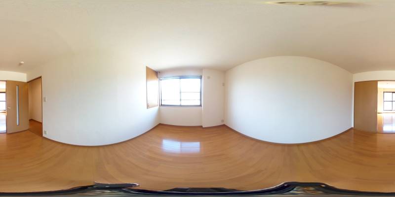 パノラマ画像洋室