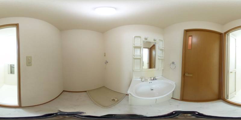 パノラマ画像洗面所