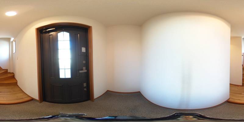 パノラマ画像玄関