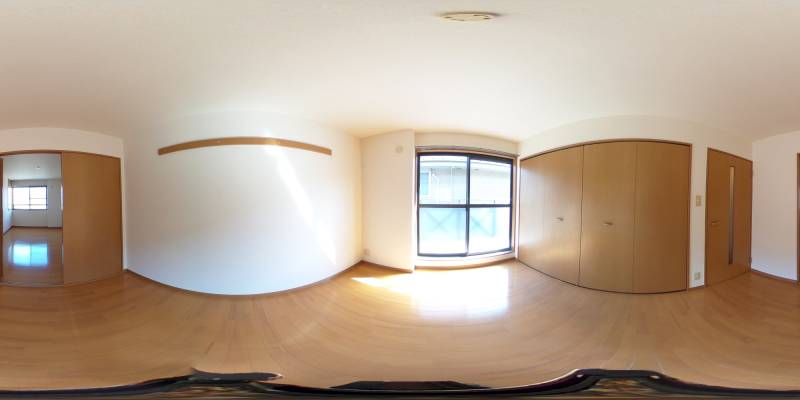 パノラマ画像洋室