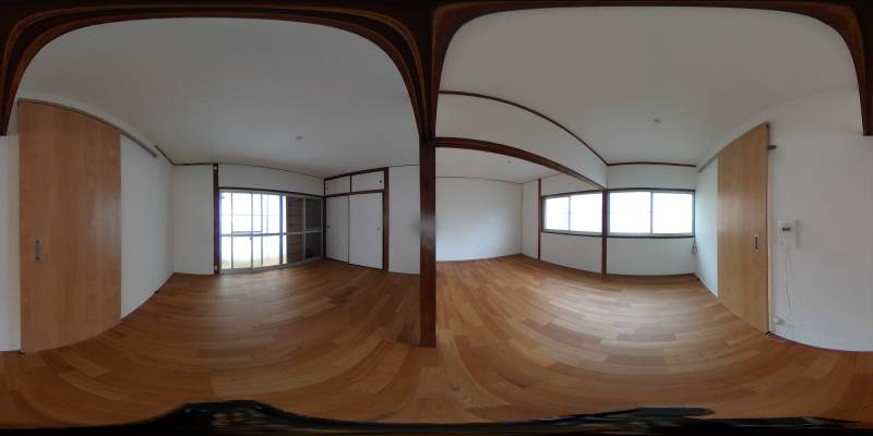 パノラマ画像洋室