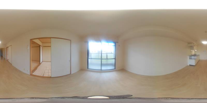 パノラマ画像リビング