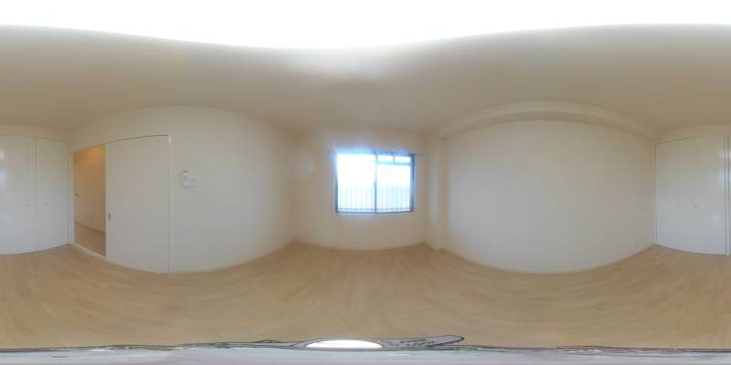 パノラマ画像洋室