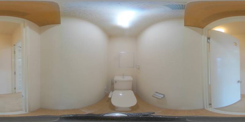 パノラマ画像トイレ