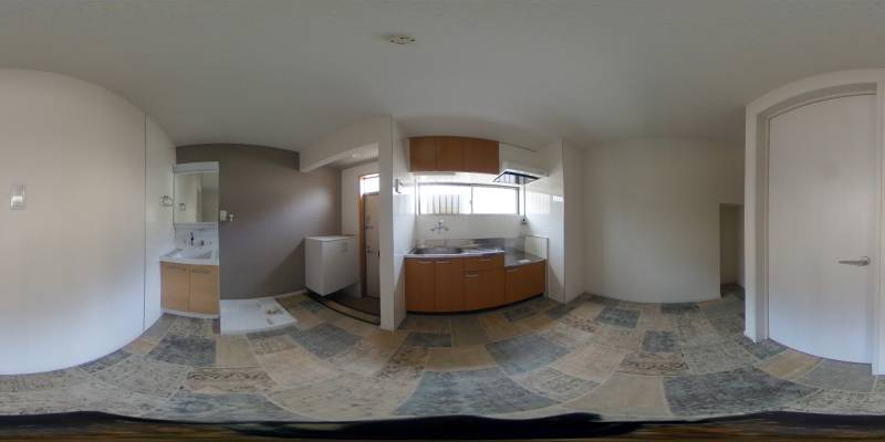 パノラマ画像リビング