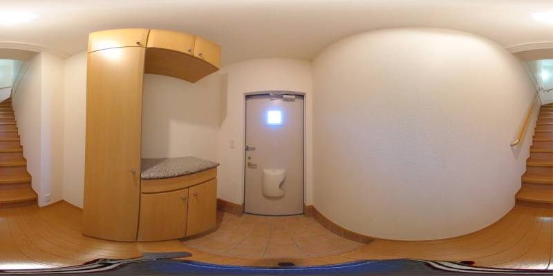 パノラマ画像玄関