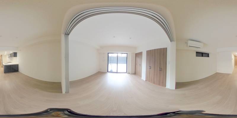 パノラマ画像リビング