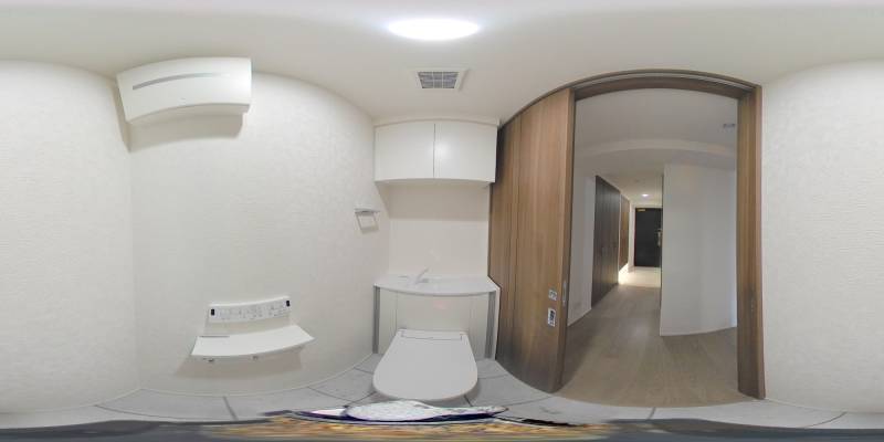 パノラマ画像トイレ