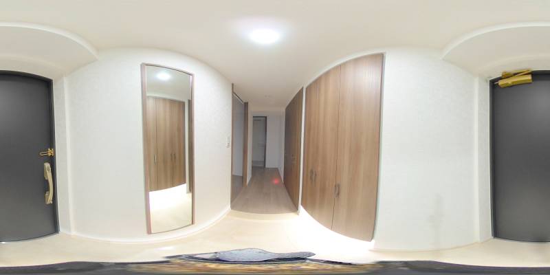 パノラマ画像玄関