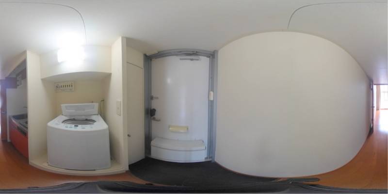 パノラマ画像玄関