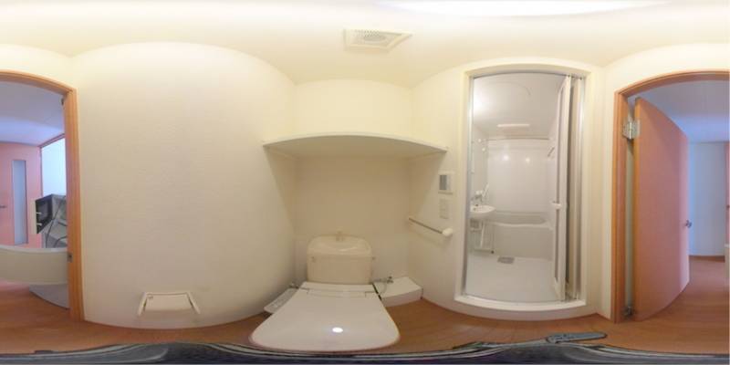 パノラマ画像トイレ