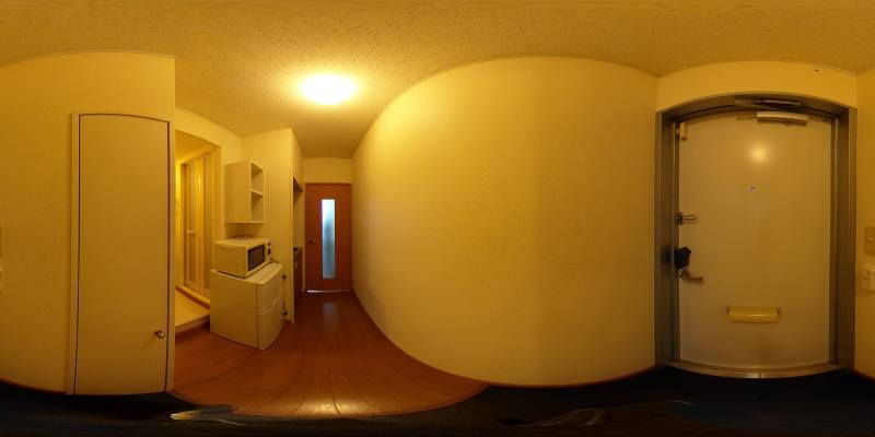 パノラマ画像玄関