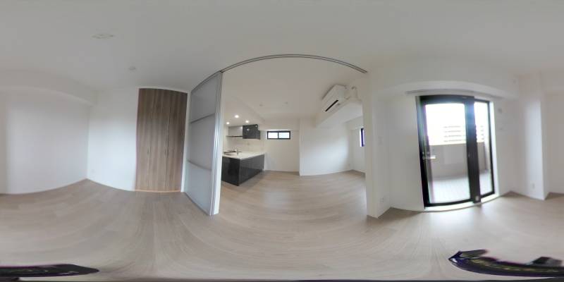 パノラマ画像洋室