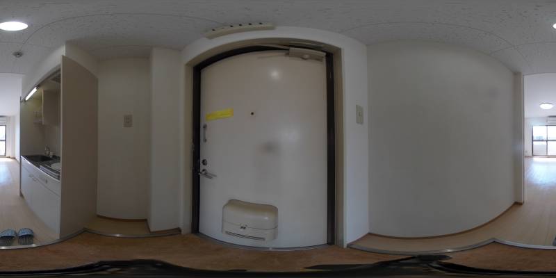 パノラマ画像玄関