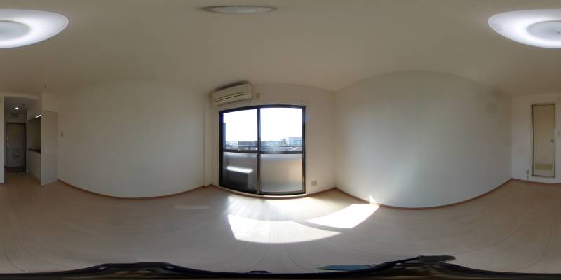 パノラマ画像洋室