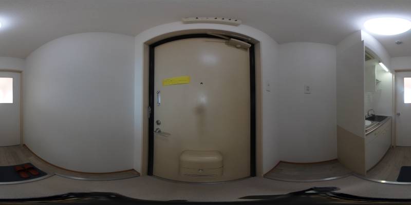 パノラマ画像玄関