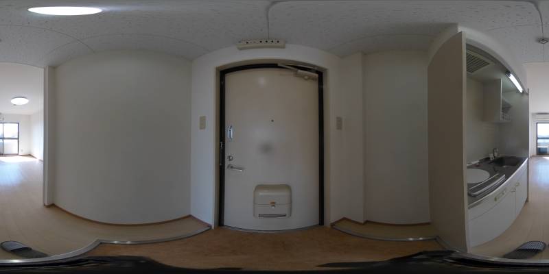 パノラマ画像玄関