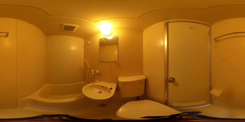 パノラマ画像バスルーム