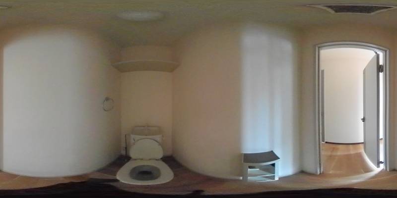 パノラマ画像トイレ