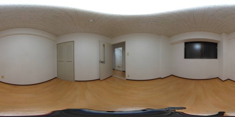 パノラマ画像洋室