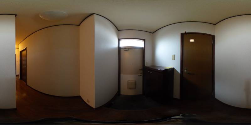 パノラマ画像玄関