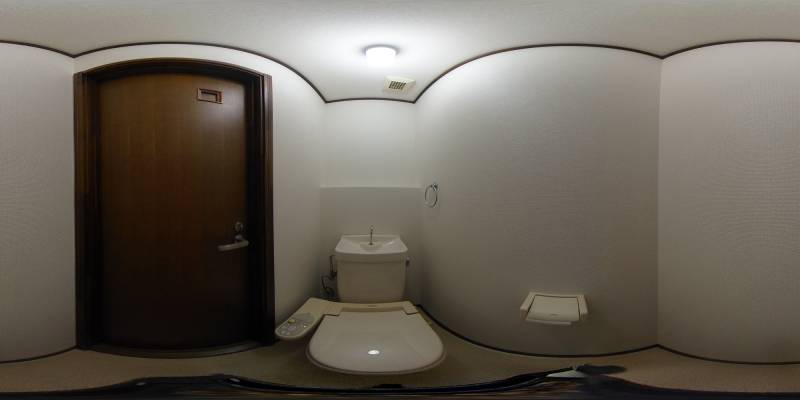 パノラマ画像トイレ