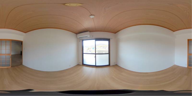 パノラマ画像洋室