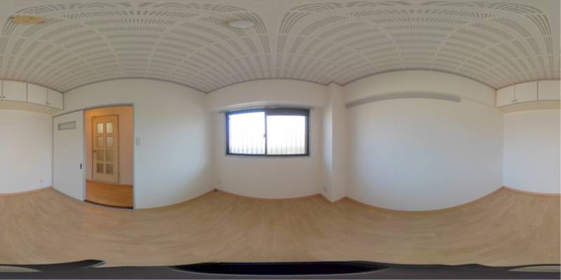 パノラマ画像洋室