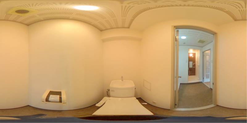 パノラマ画像トイレ