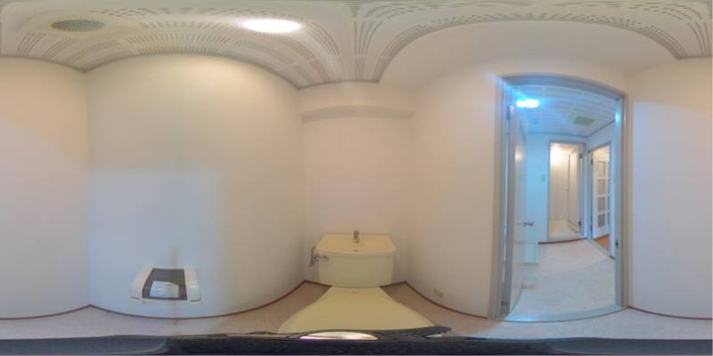 パノラマ画像トイレ