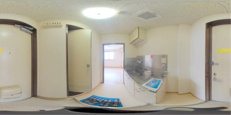 パノラマ画像玄関