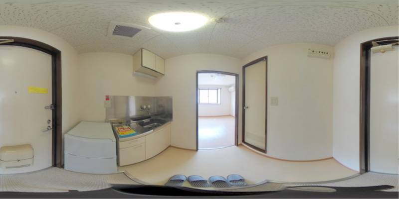 パノラマ画像玄関