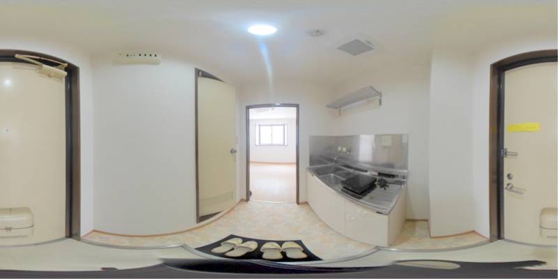 パノラマ画像玄関